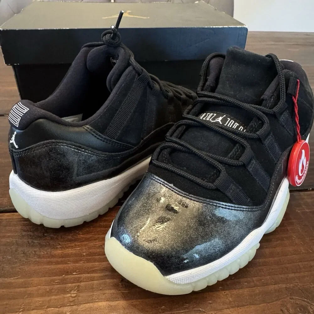 Air Jordan 11 Retro Low Barons (GS) Shoes